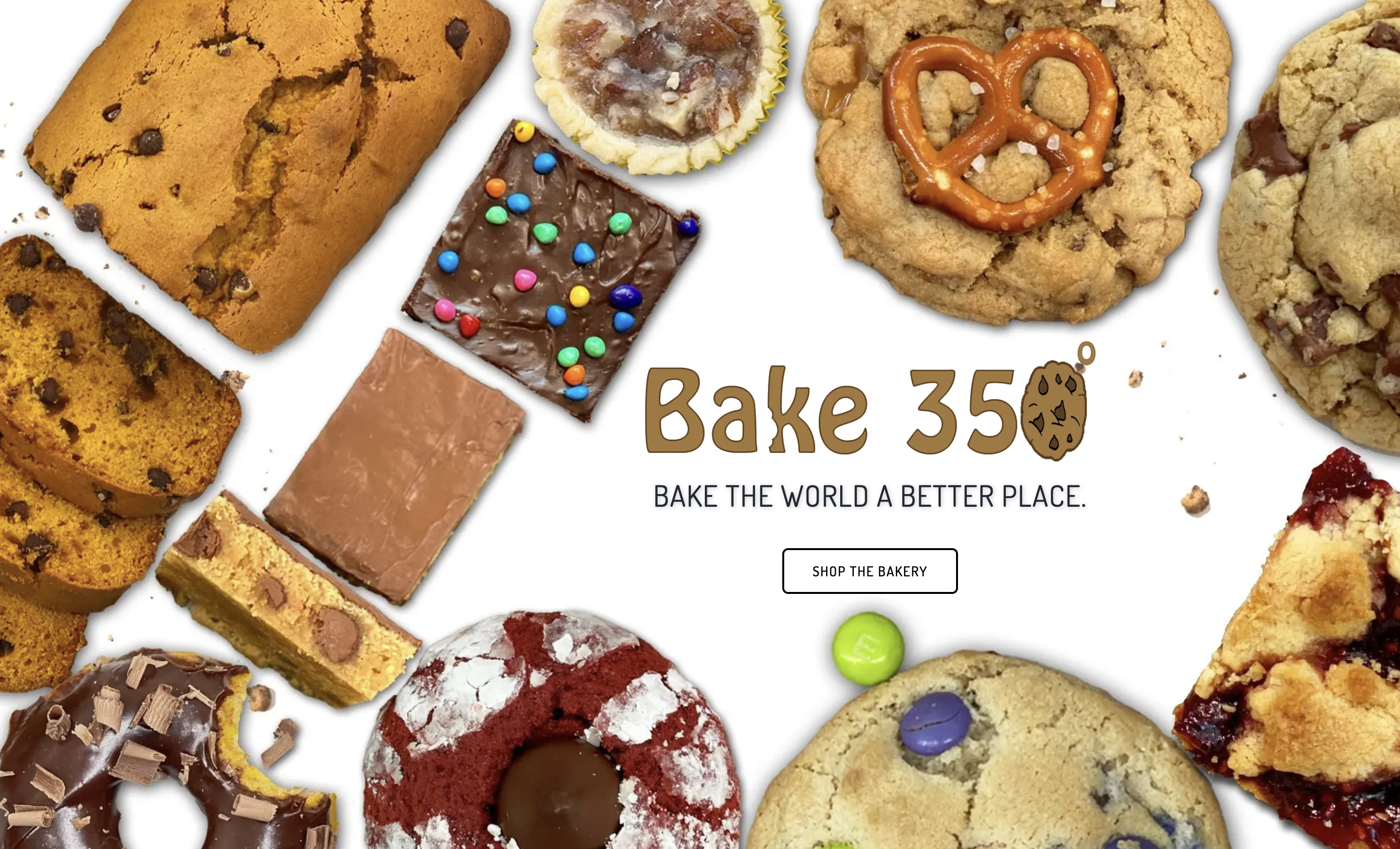 Bake350 Degrees Website
